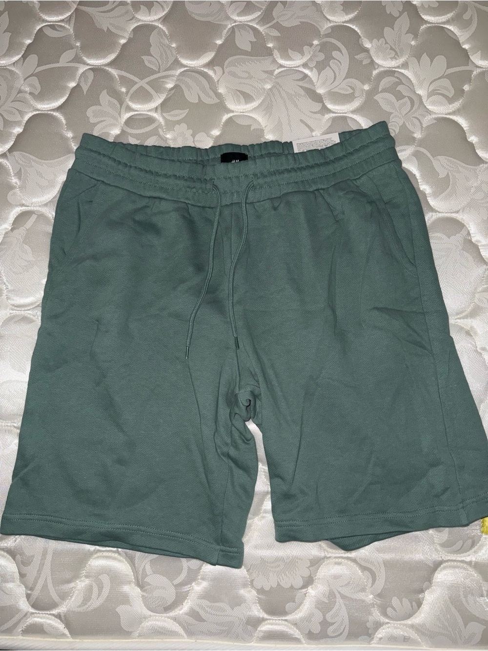 H&M Sage Green Athletic Drawstring Shorts